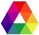 color wheel triangle