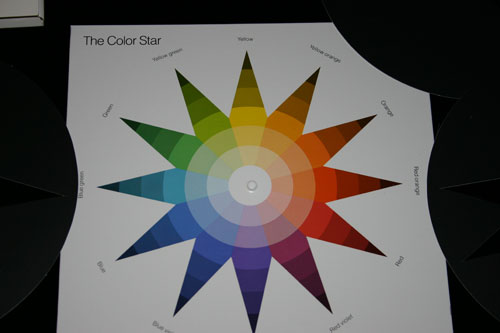 photo of the color star