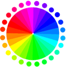 RGB color wheel